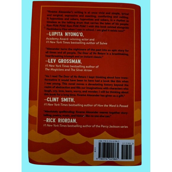The Door Of No Return - Kwame Alexander Hardcover Book Club Edition 9-12 - Picture 2 of 2